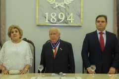 Consuelo Dias Branco, Ubiratan Aguiar e Edson Queiroz Neto