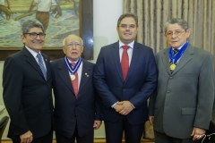 José Augusto Bezerra, Ubiratan Aguiar, Edson Queiroz Neto e Batista Lima