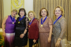 Regina Lima Verde, Angela Gutièrrez, Giselda Medeiros, Beatriz Alcântara e Lurdinha Leite Barbosa