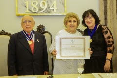 Ubiratan Aguiar, Consuelo Dias Branco e Angela Gutiérrez