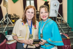 Linda Lemos e Regina Pinho