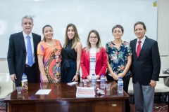 Rodrigo Cavalcante, Isabel Mota, Raquel Machado, Jessica Teles, Adriana Alcantara e Djalma Pinto