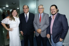 Ana Quezado, Roberto Moreira, Paulo César Norões e Roberto Freire