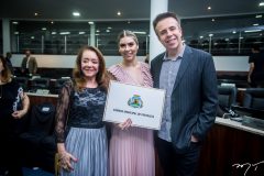 Eliane Morais, Aline Morais e Mário Paulino