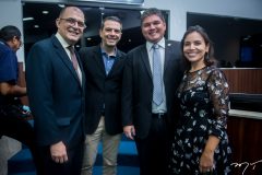 Marlio Ximenes, Herlemos Soares, Glaudio Vidal e Riane Damasceno