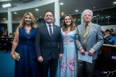 Simone Ramalho, Placido Filho, Airia Lucato e Bio Rola