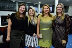 Lia Ferreira Gomes, Vanessa Venasio, Denise Aguiar e Larissa Gaspar