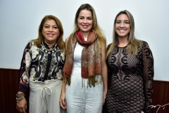 Lucimar Martins, Onélia Santana e Larissa Gaspar