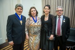 José Augusto Bezerra, Revia Erculano, Laeria Fontenele e Augusto Viana