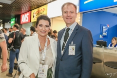 Márcia Travessoni e Jean-Marc Pouchol
