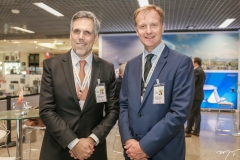 Paulo Kakinoff e Jean-Marc Pouchol