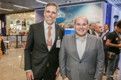 Paulo Kakinoff e Roberto Cláudio