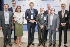 Salmito Filho, Seth Van Straten, Izolda Cela, Pieter Elbers, Gladyson Pontes, Jean-Marc Pouchol, Roberto Claudio e Paulo Kakinoff