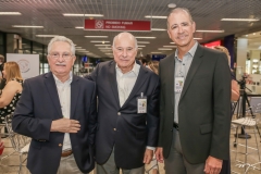 Sérgio Abeu, José Guilhermo e Regis Medeiros