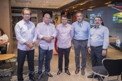Aristarco Sobreira, Luciano Cavalcante, Ricardo Teixeira, Paulo Angelim e Sérgio Oliveira