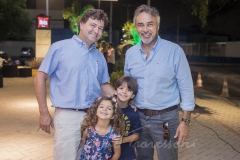 Jorge Vieira, Cléo Vieira, Arthur Vieira e Paulo Angelim