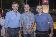 Paulo Angelim, Ênio  Leão e Marcelo Castelo Branco
