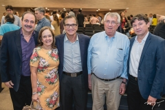 Paulo André, Márcia Pinheiro, Beto Studart, Roberto Macêdo e Edgar Gadelha