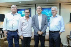 Lúcio Oliveira, Beto Studart, Francisco Teixeira e Carlos Prado