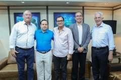 Lúcio Oliveira, Igor Queiroz Barroso, Beto Studart, Francisco Teixeira e Carlos Prado
