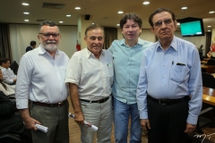 Marcos Albuquerque, Cláudio Galdino, Edgar Gadelha e Renato Aragão