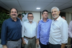 Paulo André, Marcos Albuquerque, Agostinho Alcântara e Lauro Martins