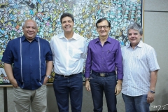 Pedro Alfredo, Marcos Oliveira, Hélio Perdigão e Chico Esteves