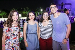 Rebeca Soares, Girrani Gomes, Clícia Oliveira e Hamelet Oliveira