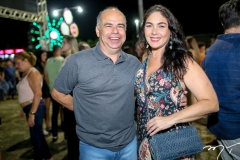 Márcio Menezes e Izabela Fiuza