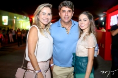 Talyzie Mihaliuc, Marcelo Sombra e Natasha Dias Branco