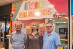 João Soares Neto, Marcirlene Pinheiro e Sulivan Mota