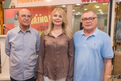 João Soares Neto, Marcirlene Pinheiro e Sulivan Mota