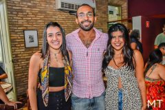 Raquel Aguiar, Denisson Carvalho e Larissa Cavalcante