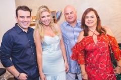 Danilo Dias, Patricia Dias, Luciano Cavalcante e Denise Cavalcante