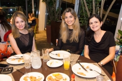 Denise Pio, Flávia Abeleira e Fernanda Diniz