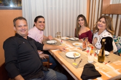 Humberto Arruda, Victor Vieira, Natália Alencar e Montiele Arruda