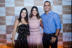 Ana Karla, Clarissa Aguiar e Carlos Junior