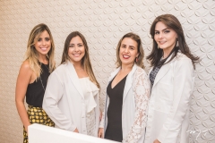 Renata Timbó, Paula Figueiredo, Patrícia Caminha e Vanessa Moura