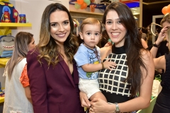 Carol Rios, João Miguel e Paloma Viana
