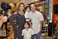 Paula, Igor, Arthur e Pedro Albuquerque