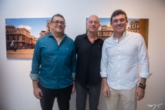José Guedes, Demétrio Jereissati e Alexandre Pereira