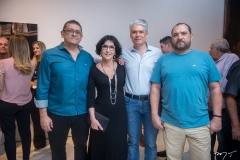 José Guedes, Denise Mattar, Leonardo Leal e Maurício Coutinho