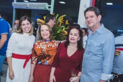 Carol Bezerra, Angela Cunha, Itala Ventura e Cid Gomes