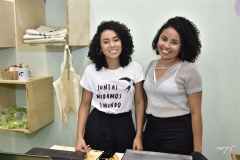 Gislane Pereira e Ana Vitória Araujo
