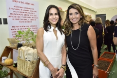 Sandra Rolim e Márcia Travessoni