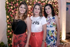 Carol Sousa, Daniele Pontes e Patricia de Sousa