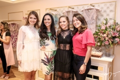Giovanna Gripp, Sinara Miranda, Nathalia Petrone e  Roberta Ribeiro