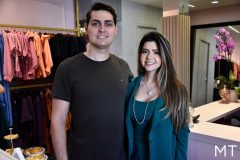 Kleber Oliveira e Roberta Romcy