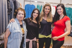 Edyr Rolim, Sandra Rolim, Claudia Moura e Gabriela Rolim