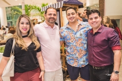 Carolina e  Airton Oliveira, Rafael Pinto e Paulo Alves